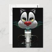 キャット ポストカード (正面/裏面)