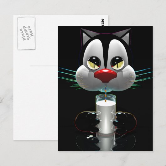 キャット ポストカード (正面/裏面)