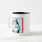 キャット·マンチェスター·イン·グラス ツートーンマグカップ (正面左)