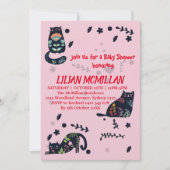 キャット・ミー・もしユー・キャット・おもしろい招待状 招待状 (正面)