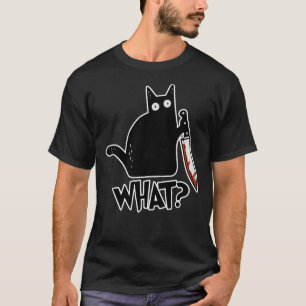 『キャット・ワイ・ナイフ・ギフト・プレミ』 Tシャツ