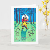 キャット・ヴァレンタイン、ルイ・ウェイン カード (黄色い花)