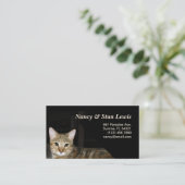 キャット 名刺 (スタンド正面)