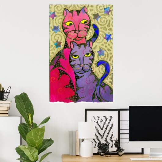 キャットN星 ポスター (ホームオフィス)