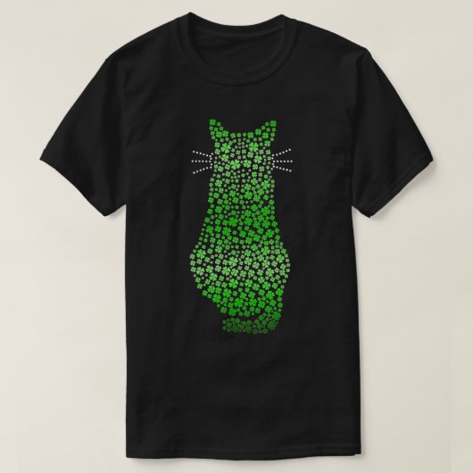キャットSt patricksキャッツキャッツクスデイガールズウィメンズSh Tシャツ (デザイン正面)
