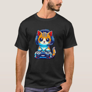 キャットxゲーマー tシャツ
