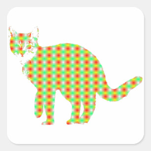 キャッパターン(の模様が)あるト スクエアシール