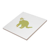 キャッパターン(の模様が)あるト タイル (側面)