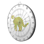 キャッパターン（の模様が）あるト ダーツボード (正面右)