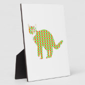 キャッパターン（の模様が）あるト フォトプラーク (側面)