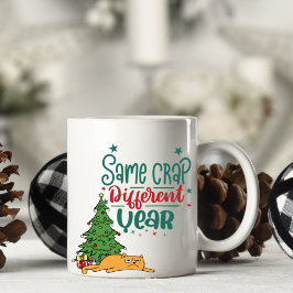 キャッパーソナライズされたクおもしろいクラップクリスマスマグ コーヒーマグカップ