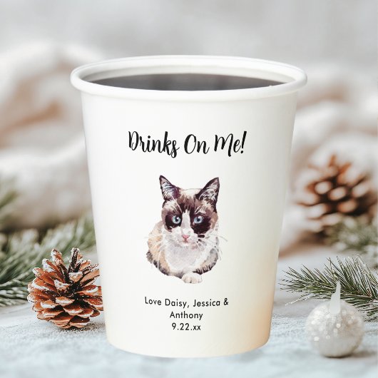 キャッパーソナライズされたク結婚ズ 紙コップ