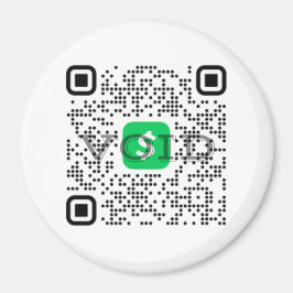 キャッパーソナライズされたシュアプリQRコード磁石 マグネット