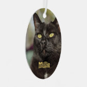 キャッパーソナライズされたトオーナメント メタルオーナメント (正面右)