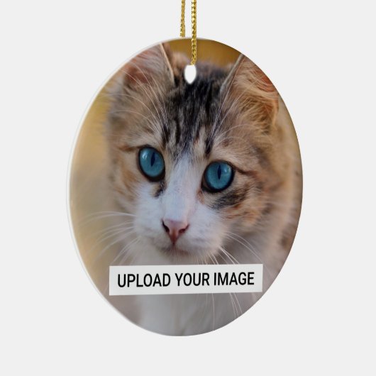 キャッパーソナライズされたトフォトクラシック セラミックオーナメント (右)