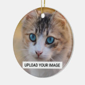 キャッパーソナライズされたトフォトクラシック セラミックオーナメント (左)