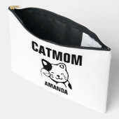 キャッパーソナライズされたトママ名前をカスタムする アクセサリーポーチ (見開き)