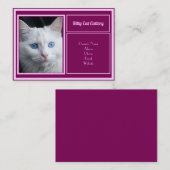 キャッパーソナライズされたトル用名刺 名刺 (正面/裏面)