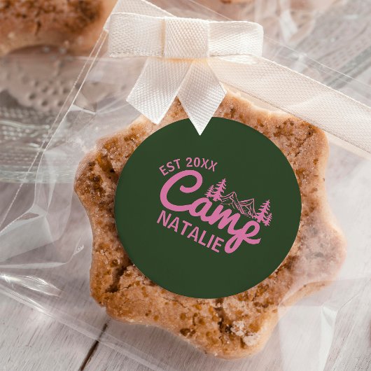 キャッパーソナライズされたプバチェロレッテブリデスメイド ラウンドシール