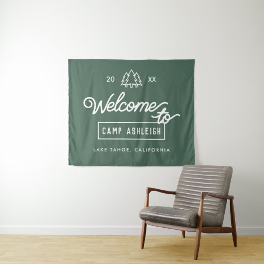 キャッパーソナライズされたプバチェロレッテ背景 タペストリー (インサイチュ(横))