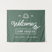 キャッパーソナライズされたプバチェロレッテ背景 タペストリー (正面(横))