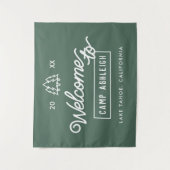 キャッパーソナライズされたプバチェロレッテ背景 タペストリー (正面)