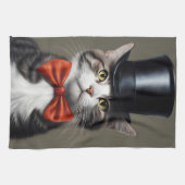 キャッビクトリアント キッチンタオル (横)