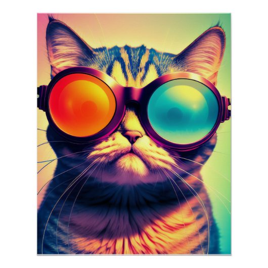 キャッファンキートドリームサイケデリックワールド ポスター (正面)