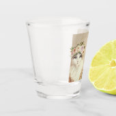 キャッファンシート&エッフェルタワー ショットグラス (左)