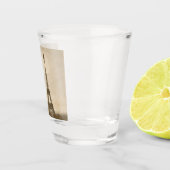 キャッファンシート&エッフェルタワー ショットグラス (右)