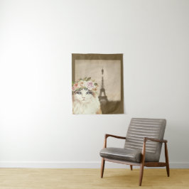 キャッファンシート&エッフェルタワー タペストリー