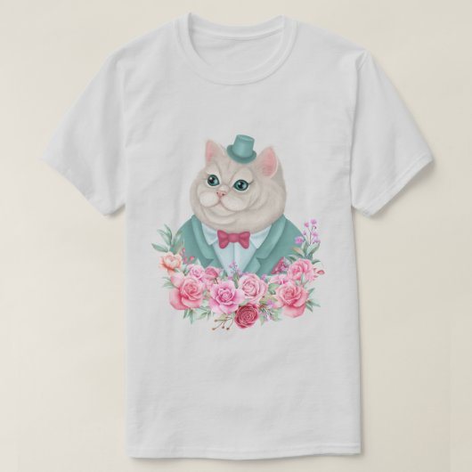 キャッファンシート Tシャツ (デザイン正面)