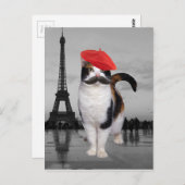 キャッフランスのト・イン・パリ ポストカード (正面/裏面)