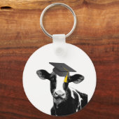 キャップおもしろいの卒業祝い キーホルダー (正面)