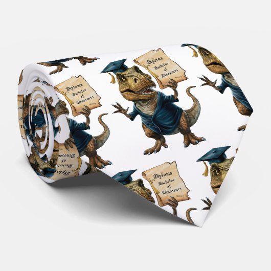 キャップのトレックスと卒業証書を持つガウン ネクタイ (ロール)