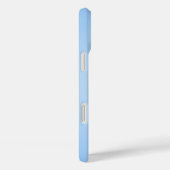 キャップのミッドスイングのゴルファー – 青に名前を追加淡い色のする Case-Mate iPhoneケース (裏面 / 右)