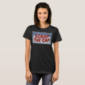 キャップをぶっ飛ばせ Tシャツ (正面フル)