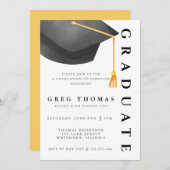 キャップオフ卒業招待状 シーズンカード (正面/裏面)