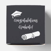 キャップカスタマイズとディプロマの付いた卒業写真 フェイバーボックス (上部)