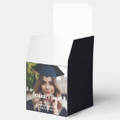 キャップカスタマイズとディプロマの付いた卒業写真 フェイバーボックス (オープン)