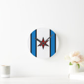 キャップシールド壁ブロック ラウンド壁時計 (ホーム)