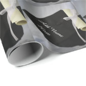 キャップパーソナライズされたディプロマラッピング紙 ラッピングペーパー (ロールコーナー)