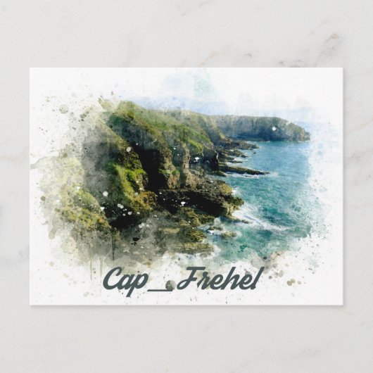 キャップフレヘルブリタニーフランストラベル ポストカード (正面)