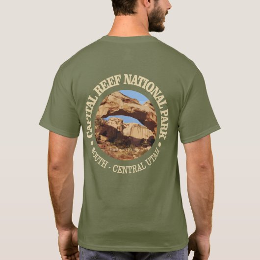 キャップリーフ Tシャツ (裏面)