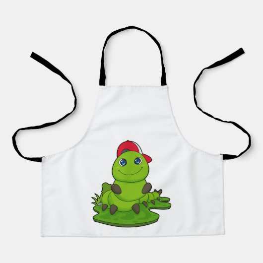 キャップ付きキャタピラー エプロン (正面)