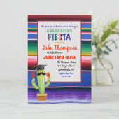 キャップ付き卒業フェスタ招待状 招待状 (スタンド正面)