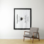 キャップ付き卒業 タペストリー (インサイチュ)