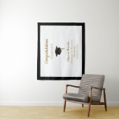 キャップ付き卒業 タペストリー (インサイチュ)