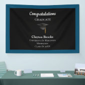 キャップ付き卒業 横断幕 (トレードショー)