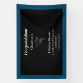 キャップ付き卒業 横断幕 (縦)